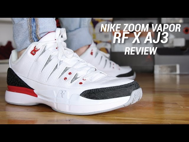 NIKE ZOOM VAPOR RF X AJ3 REVIEW - YouTube