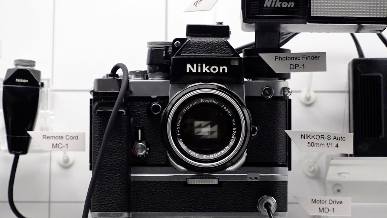 ニコン、歴代カメラ一堂に 博物館、12日オープン - YouTube