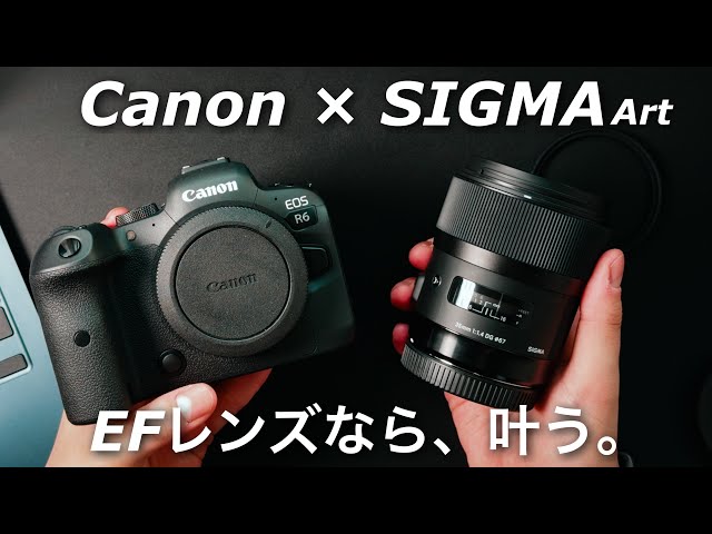 Made possible with EF lenses] The world of Canon mirrorless