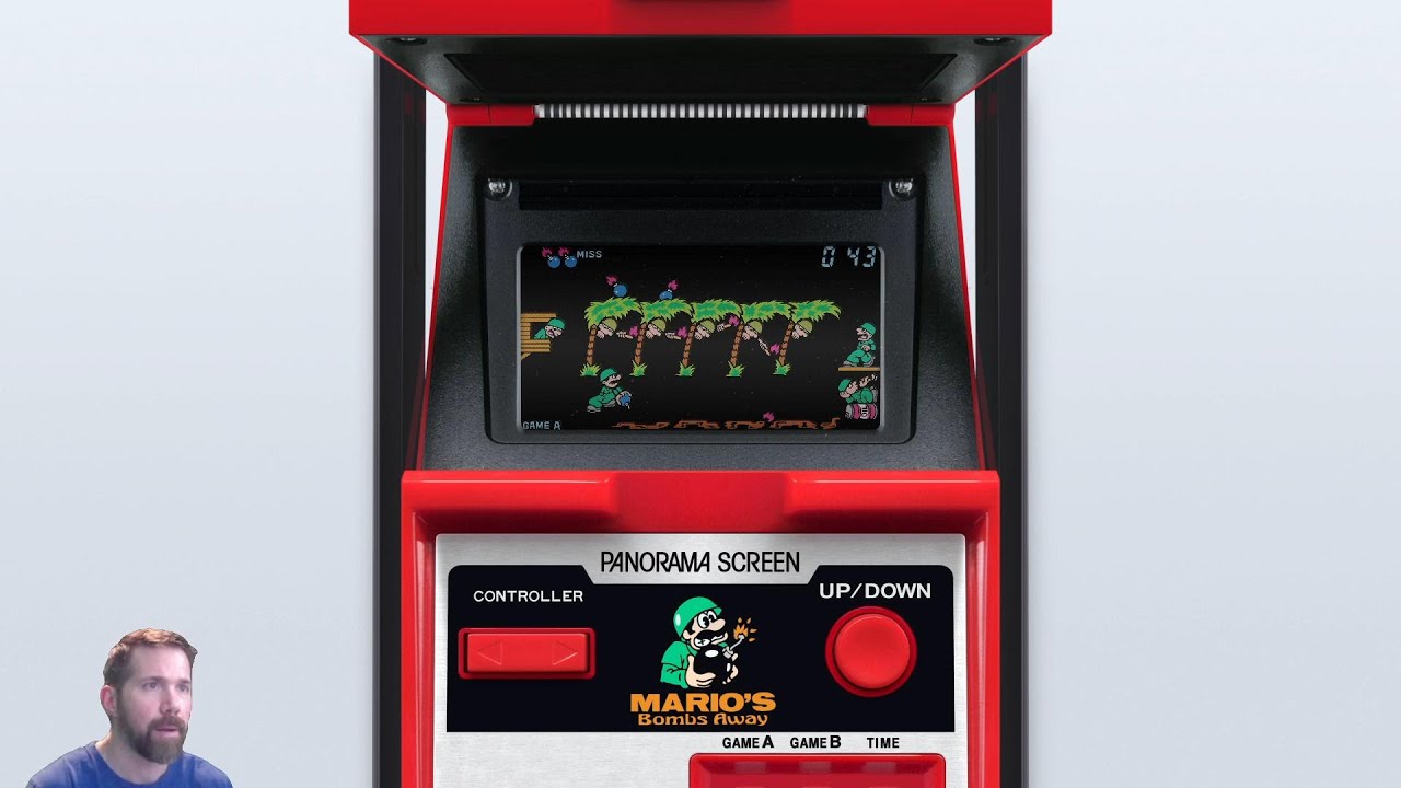 Nintendo Game & Watch: Mario's Bombs Away (Panorama Screen) MAME