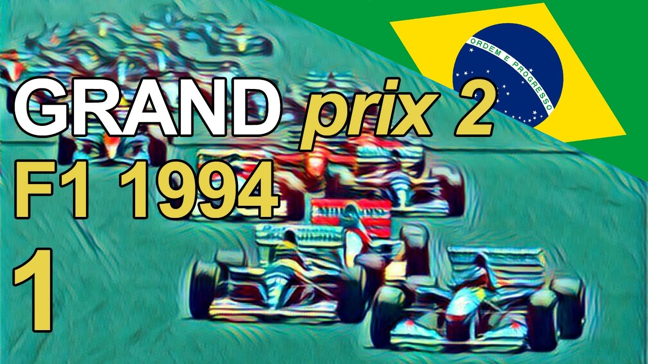 Grand Prix 2 Let's Play - Part 1 - F1 1994 Brazilian Grand Prix