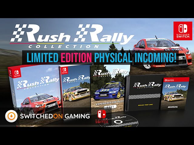 Rush Rally Collection - physical release on Nintendo Switch - YouTube