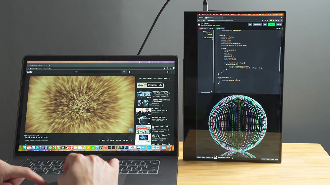 InnoView 14インチ 4Kモバイルモニターの使用感レビュー｜Macbook Pro