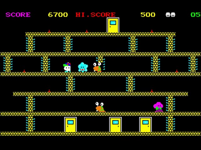 Door Door (ドア・ドア) for the NEC PC-88 - YouTube