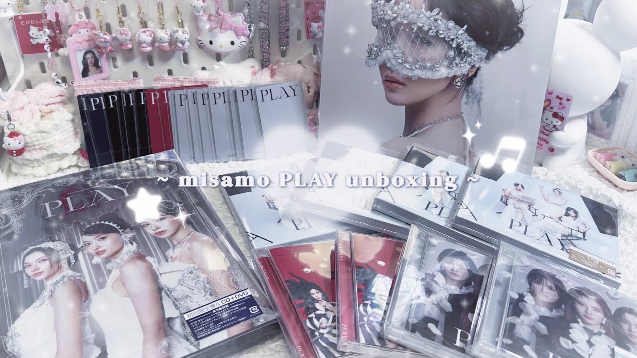 Album Unboxing] PLAY/confetti/misamo/TWICE/CD/Solo Edition/Only