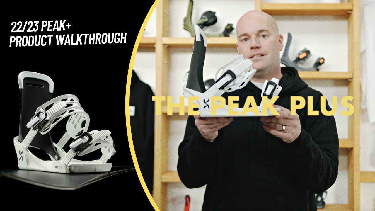 22/23 Peak+ | Men's Snowboard Bindings | Fix Binding Co. - YouTube