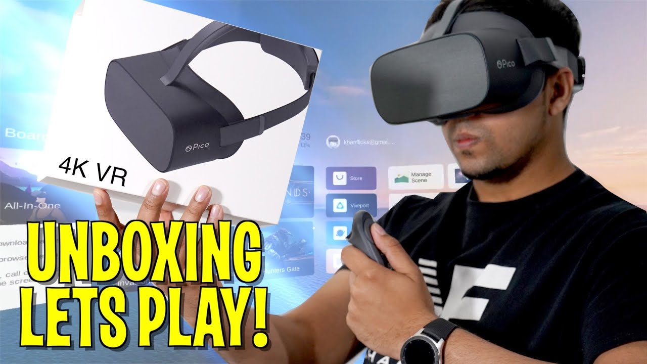 UNBOXING & LETS PLAY! - Pico G2 4K - The BEST All-In-One VR