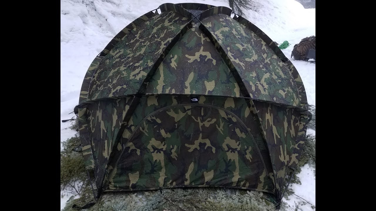 North Face Extreme Cold Weather Tent presentation - YouTube