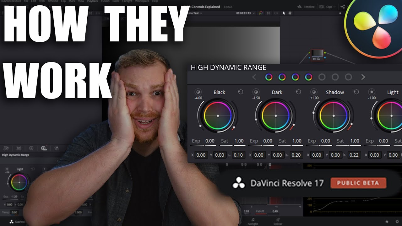 DaVinci Resolve 17 NEW HDR Controls Tutorial - YouTube