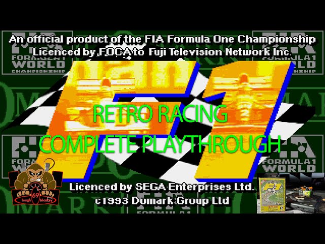 F1 by Domark on Sega Mega Drive / Genesis - 1993 - Full World