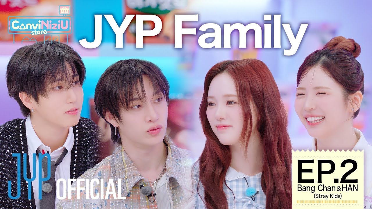 ConviNiziU store] EP.2 Bang Chan & HAN (Stray Kids) | JYP Family