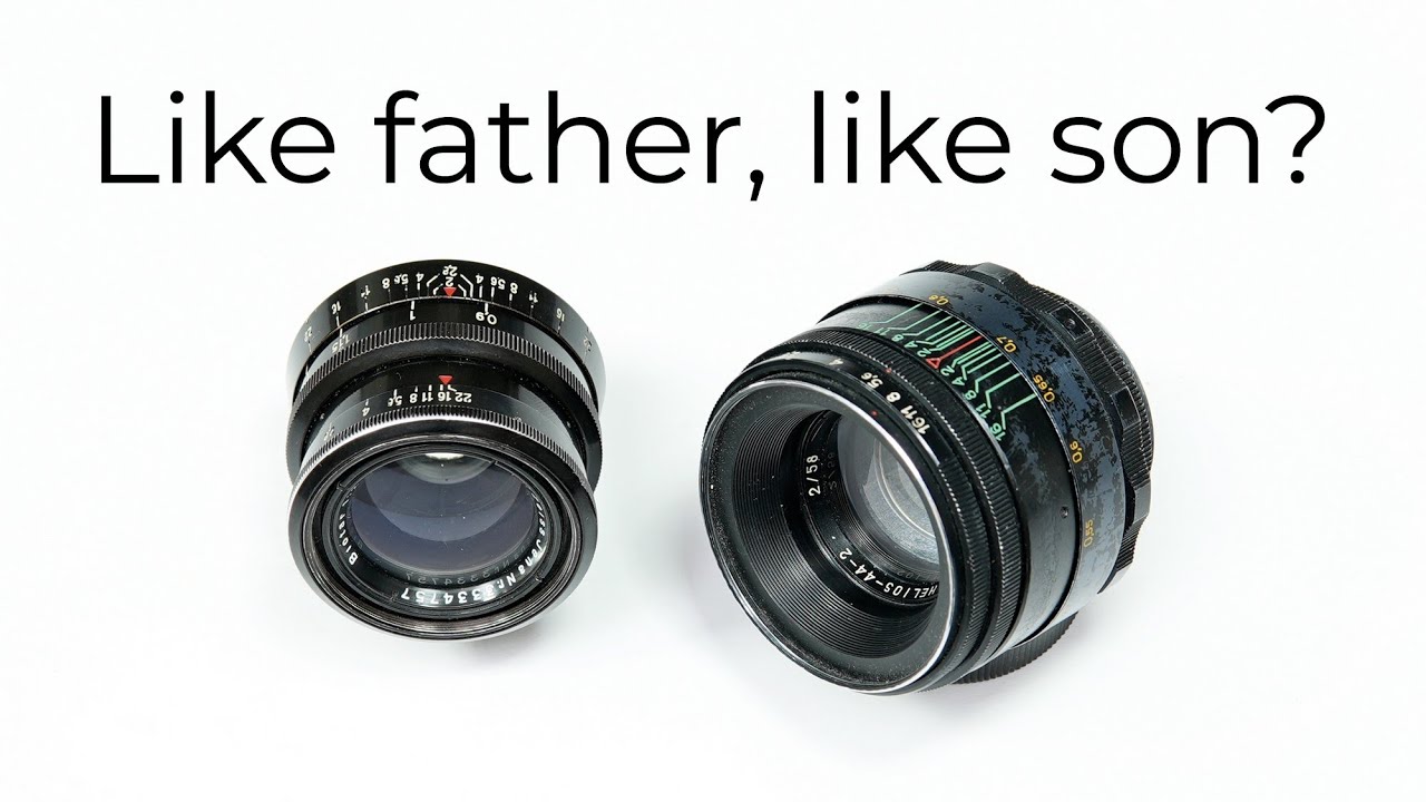 Helios 44-2 vs. Carl Zeiss Jena Biotar 58mm f2. Like father, like