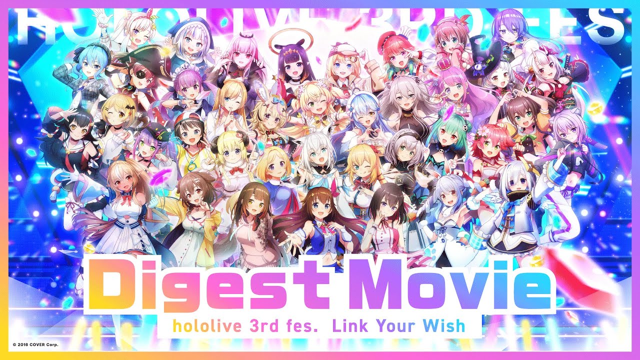 ダイジェストムービー】hololive 3rd fes. Link Your Wish Japan ver