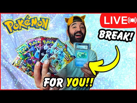 LIVE🔴 Opening BUNDLES Of Pokemon Cards FOR YOU! - YouTube