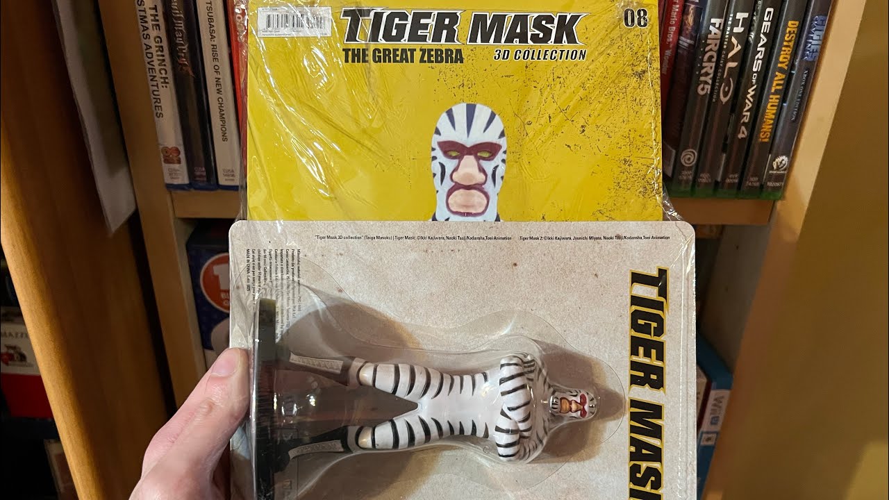 Tiger Mask 3D Collection uscita 8 - The Great Zebra - YouTube