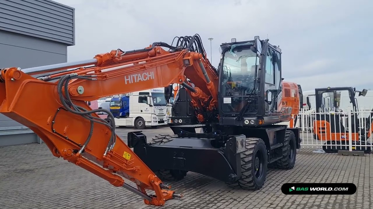 70204062 Hitachi ZX150W -7 - YouTube