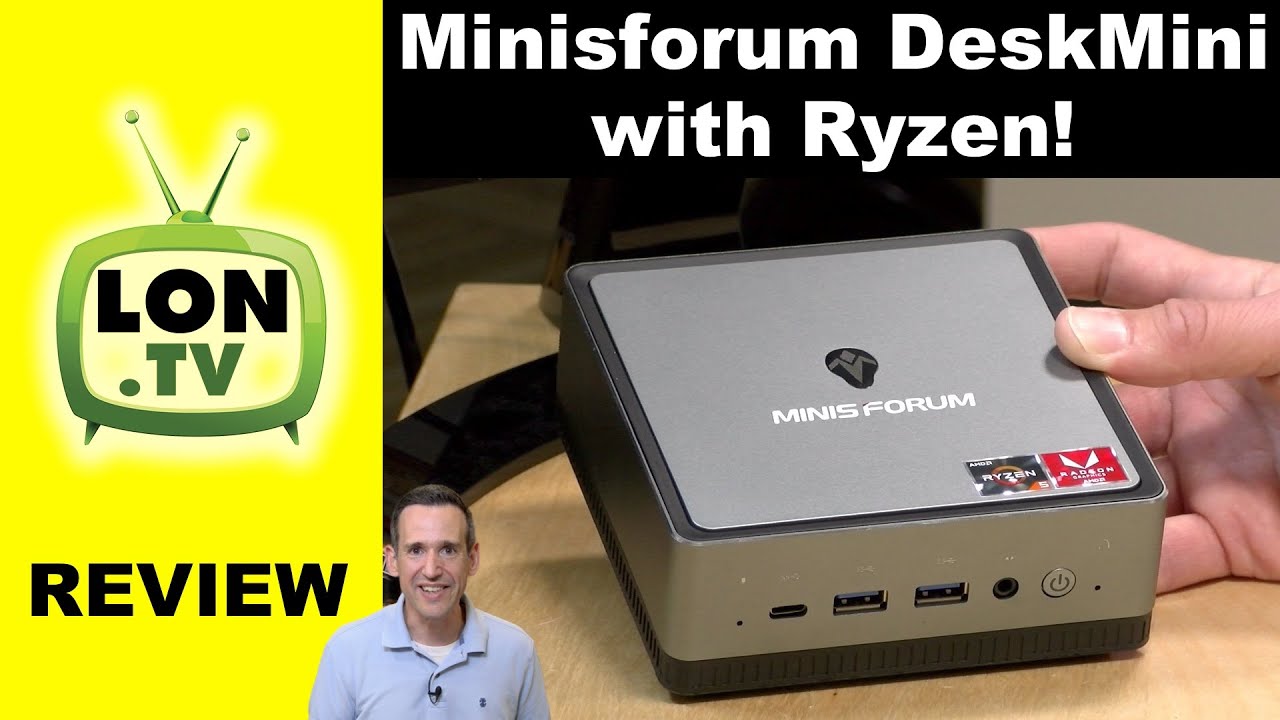 Minisforum DeskMini AMD Ryzen Mini PC Review - YouTube