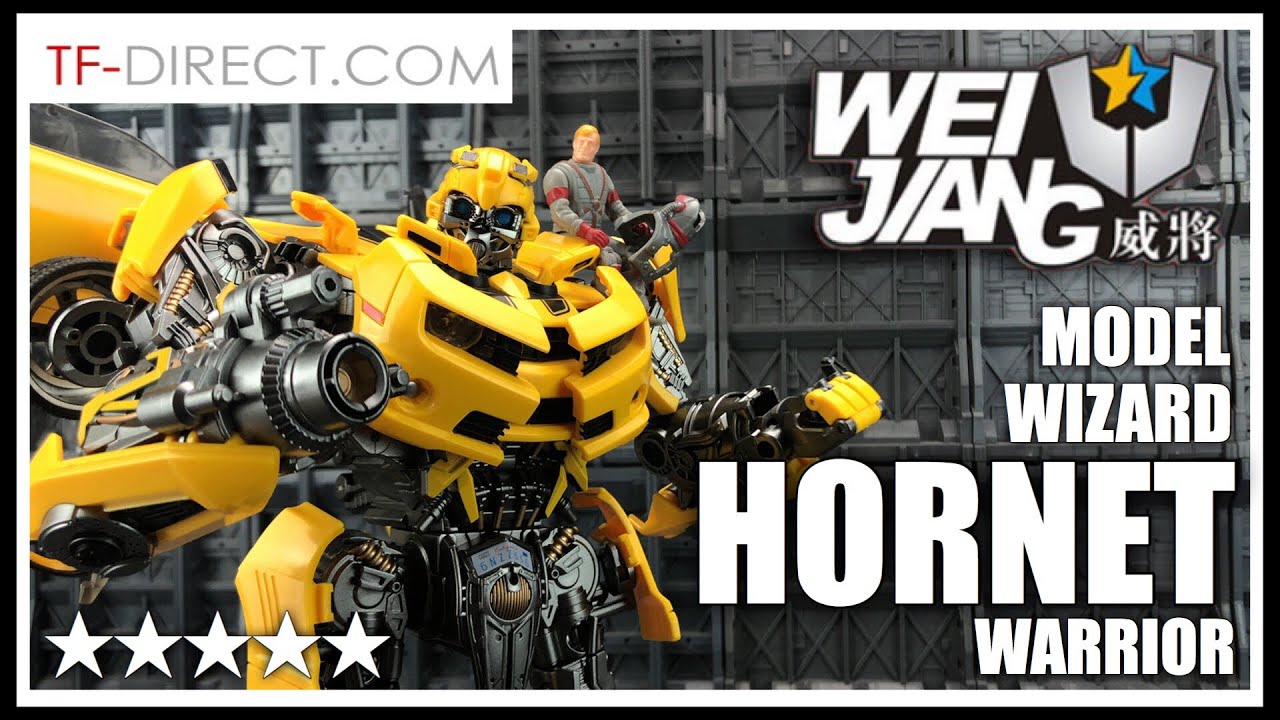 Wei Jiang Model Wizard W8601 HORNET WARRIOR Oversize Transformers