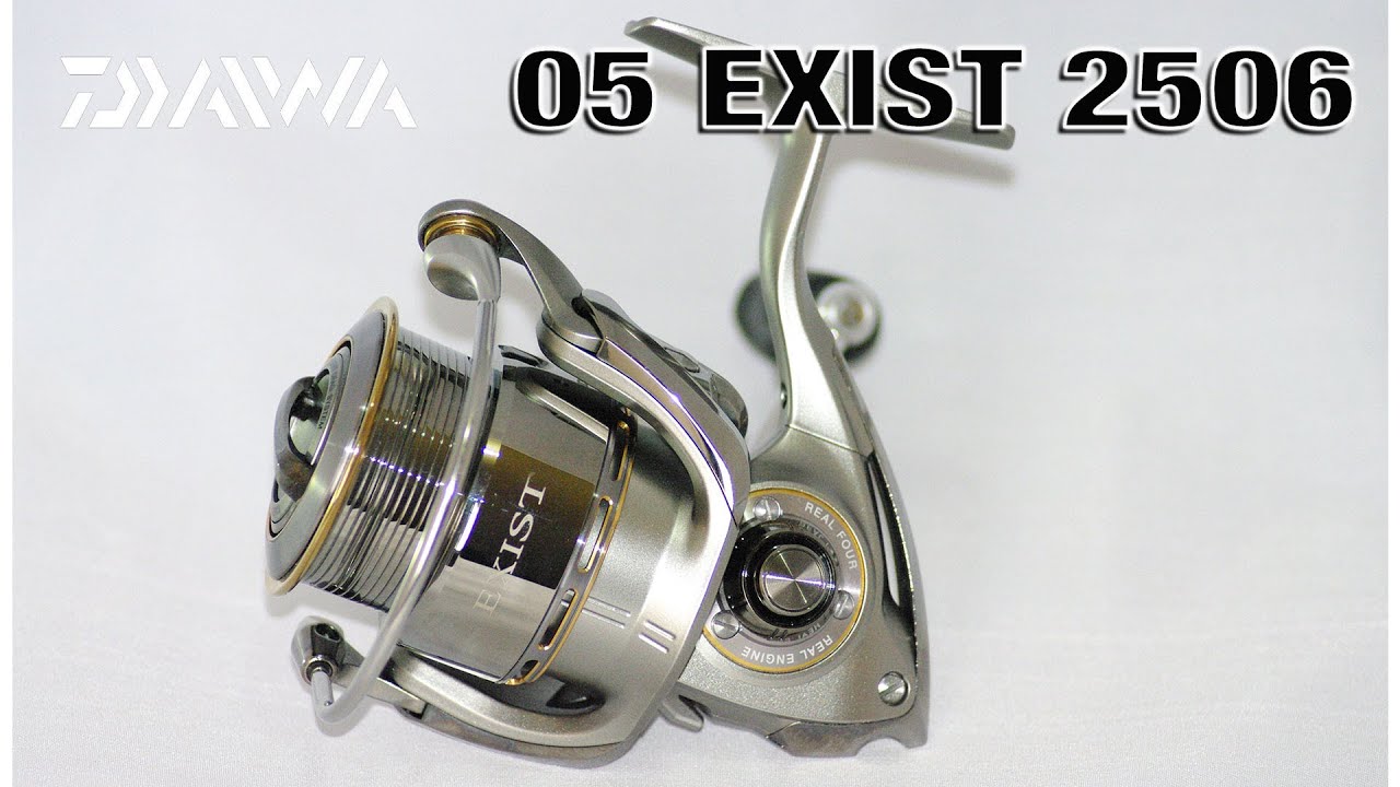 DAIWA Spinning Reel USED 05 EXIST 2506 From JAPAN - YouTube