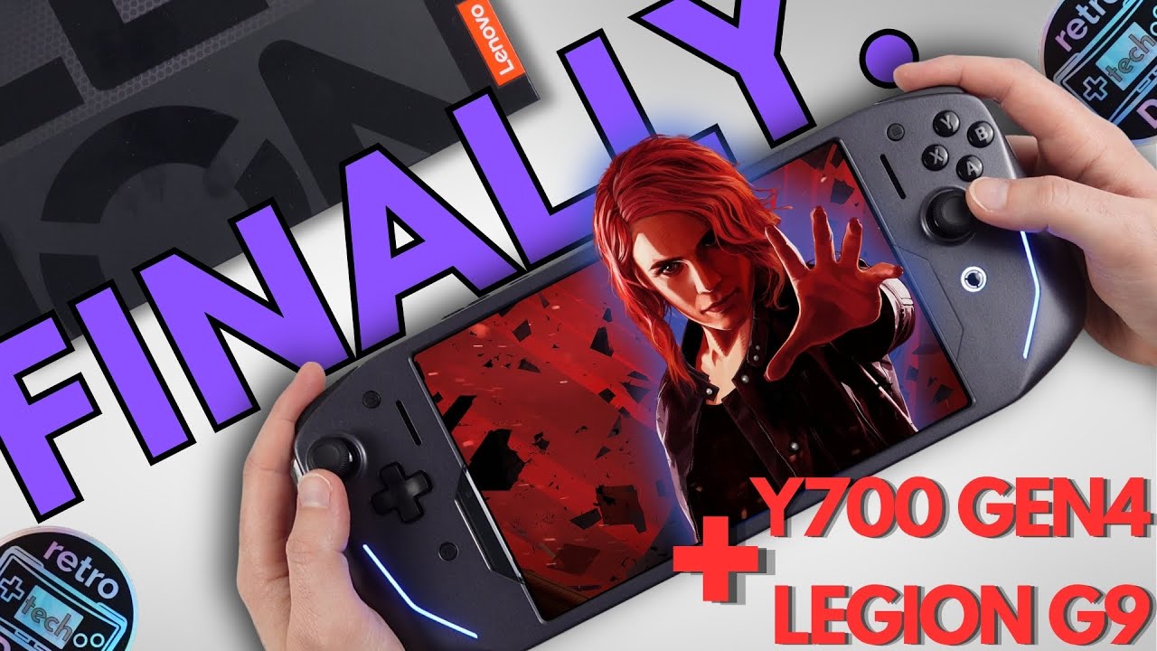 Lenovo Legion Y700 Gen 4 + G9 コントローラー // ゲーミング