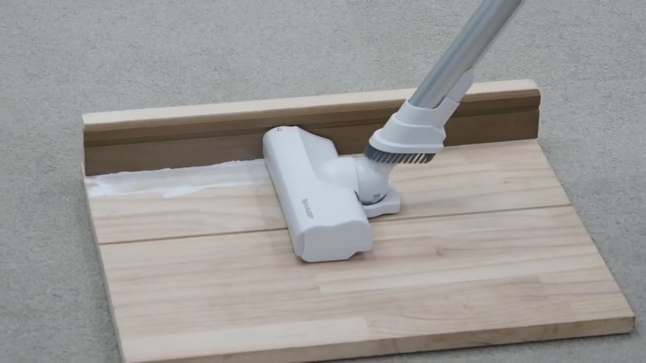 シャープ、静かな掃除にとことんこだわったスティッククリーナー