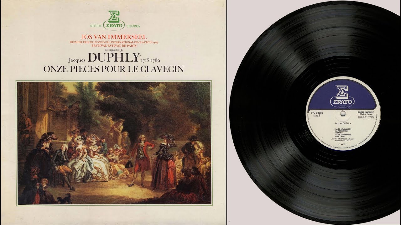 Jos van Immerseel (harpsichord) Jacques Duphly, onze pièces pour