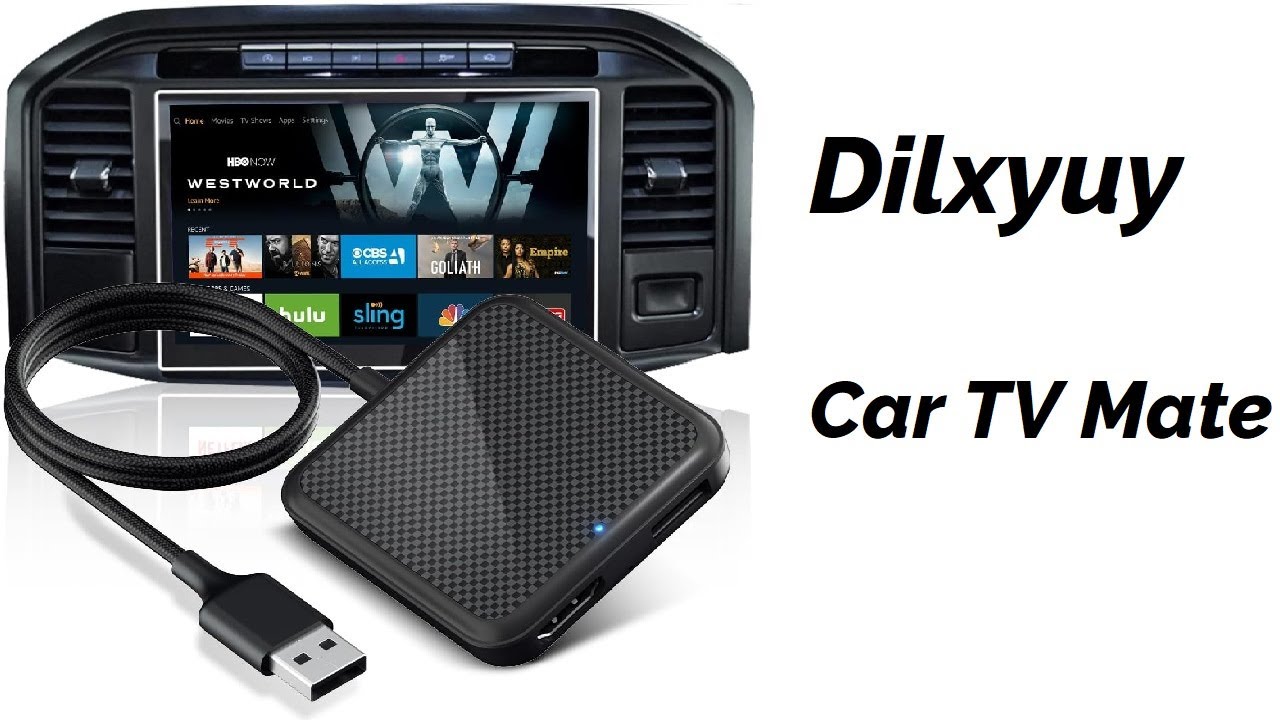 Dilxyuy Car TV Mate, Car TV Converter for Fire TV Stick/Game - YouTube