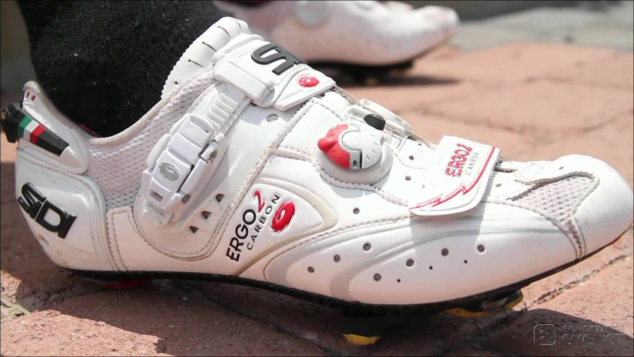 Competitive Cyclist Reviews Sidi Ergo 2 Vernice Carbon Lite - YouTube