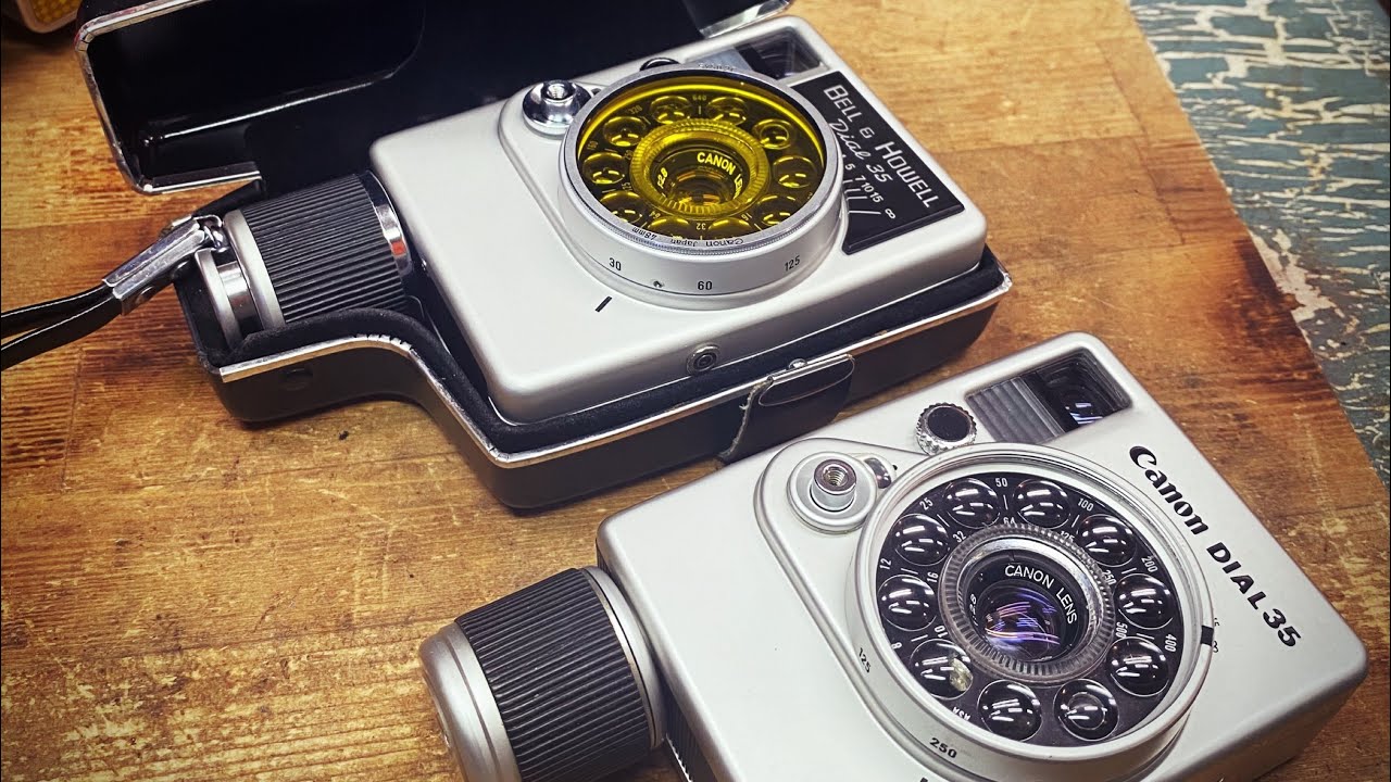 DIYガレージハウス 〜昭和なアナログカメラ〜 キャノン ダイアル35