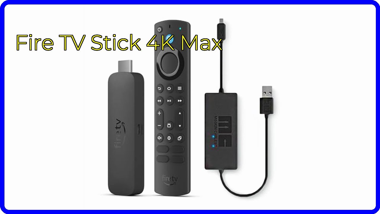 REVIEW (2026): Fire TV Stick 4K Max. ESSENTIAL details. - YouTube