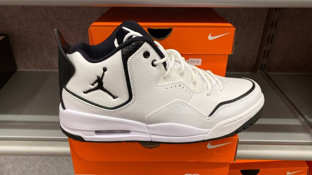 Jordan Courtside 23 (White/Black/Black) - Style Code: AR1000-100