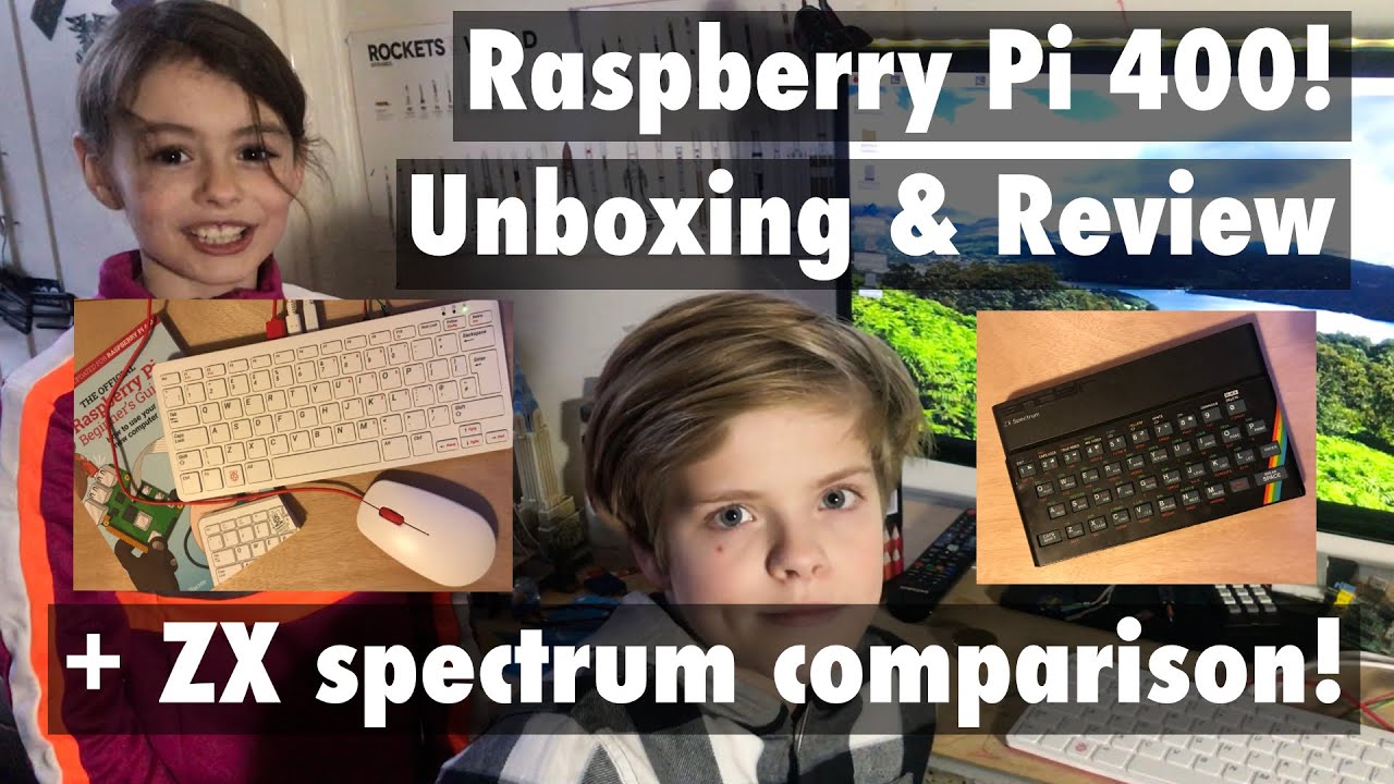 We Got a Raspberry Pi 400! Review, ZX Spectrum Comparison