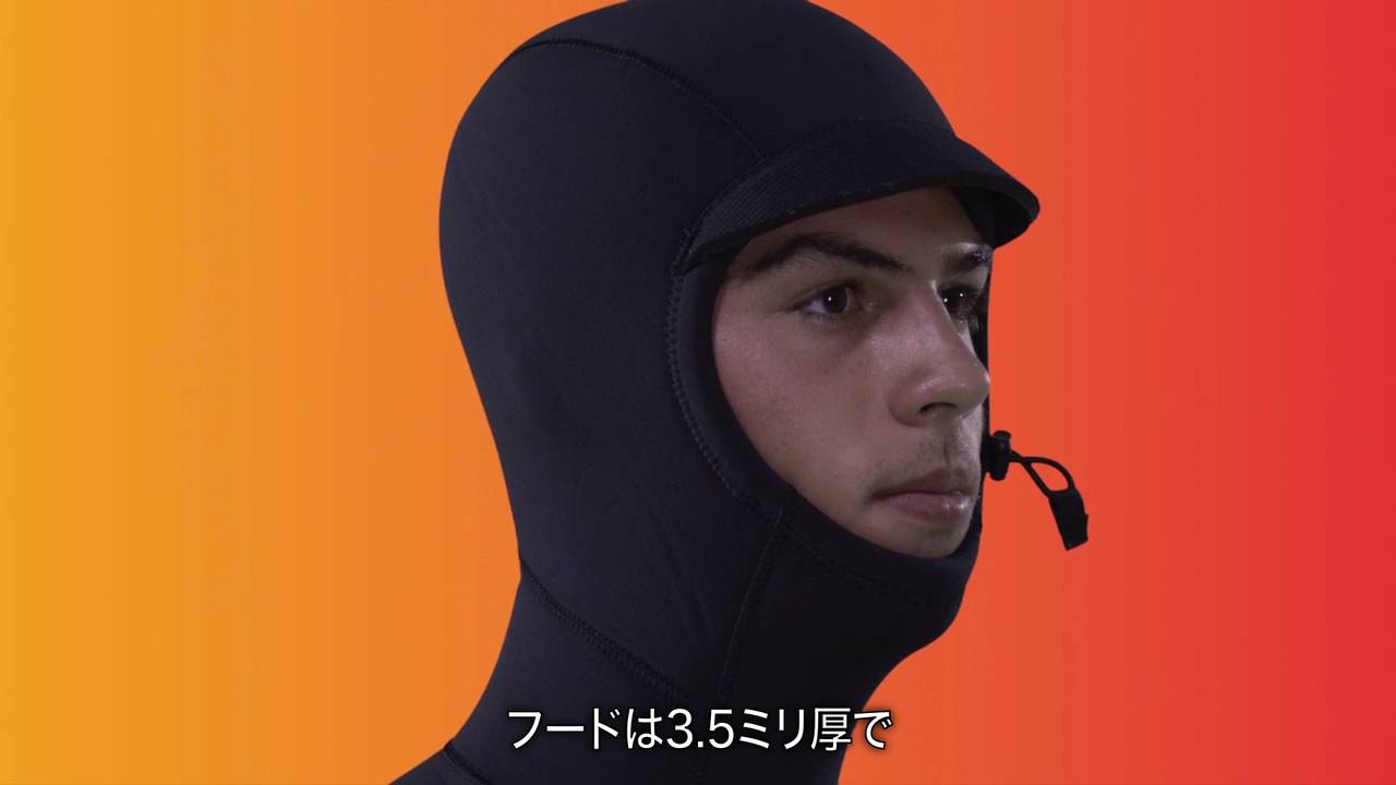 メンズ・R4ユーレックス・フロントジップ・フーデッド・フルスーツ