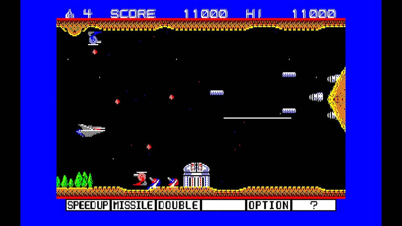 Sharp X1 Game: Gradius (1986) - YouTube