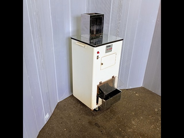 中古]フジシマ生パン粉製造機 HI-PANKO PK-Ⅱ(922) 動作確認動画 - YouTube