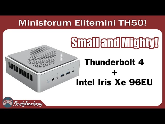 Minisforum Elitemini TH50 - Review and Benchmarks - YouTube