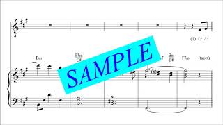 楽譜】昔きいたシャンソン / 岸 洋子（ピアノ・伴奏譜（弾き語り