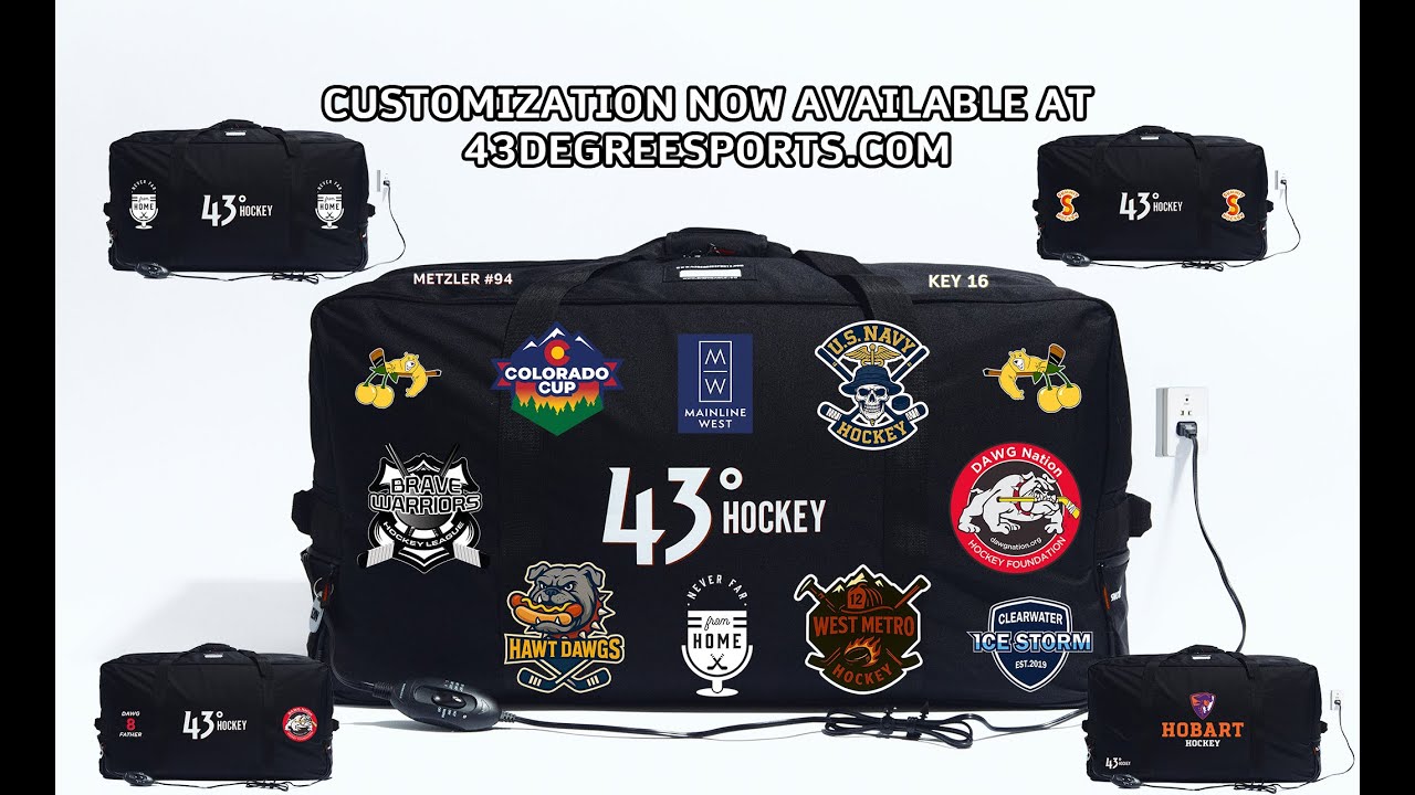 CUSTOM - 43° Temperature Controlled Hockey Bag