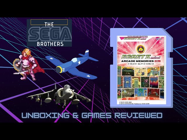 Egret II Mini - Taito Arcade Memories Vol 1: Unboxing & Game