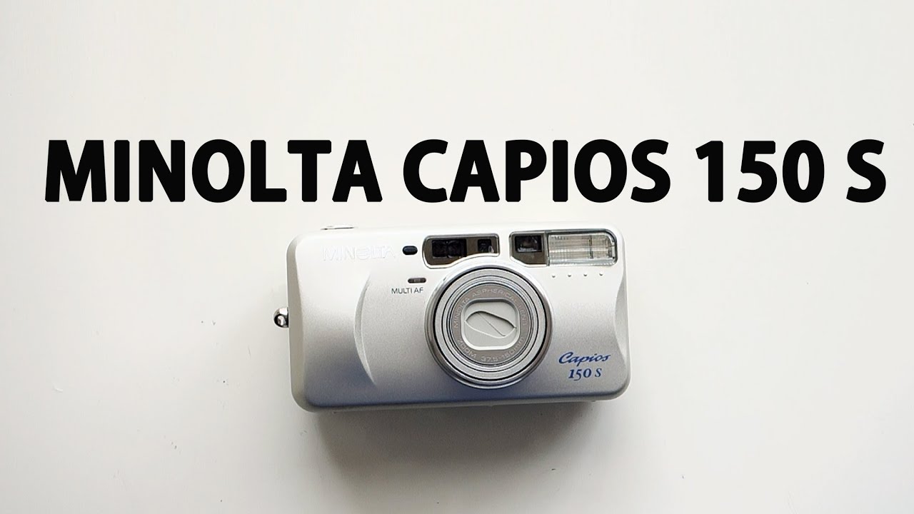 minolta capios 150s film camera review. cheap and gooood!!! 初心者