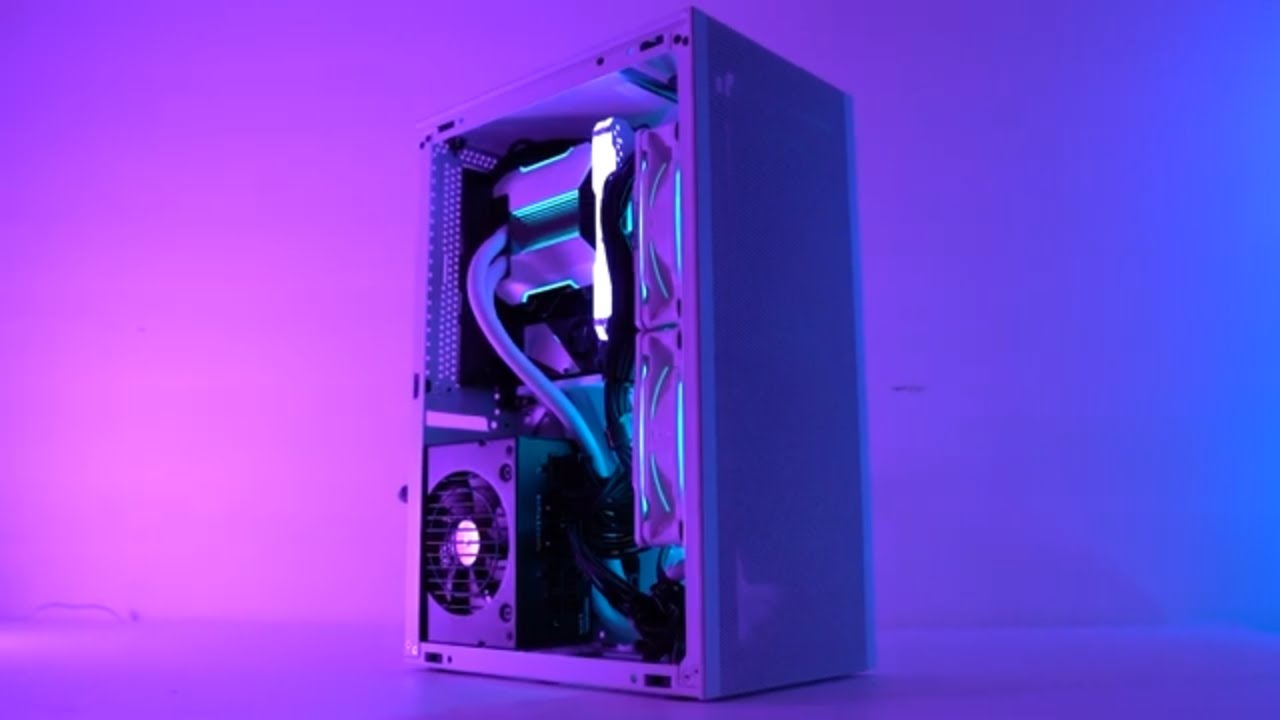 SSUPD Meshlicious: White itx build! - YouTube