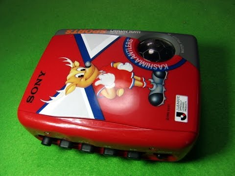 SONY カセットウォークマン Jリーグ鹿島アントラーズモデル W- EJ95