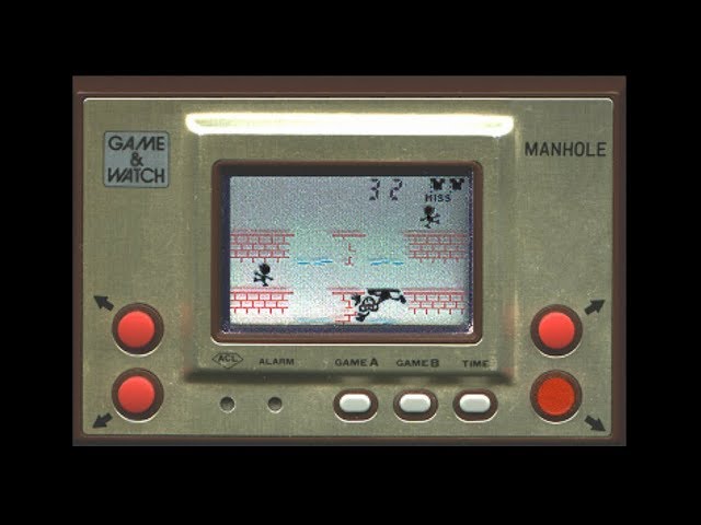 ゲームウォッチ マンホール MANHOLE - YouTube