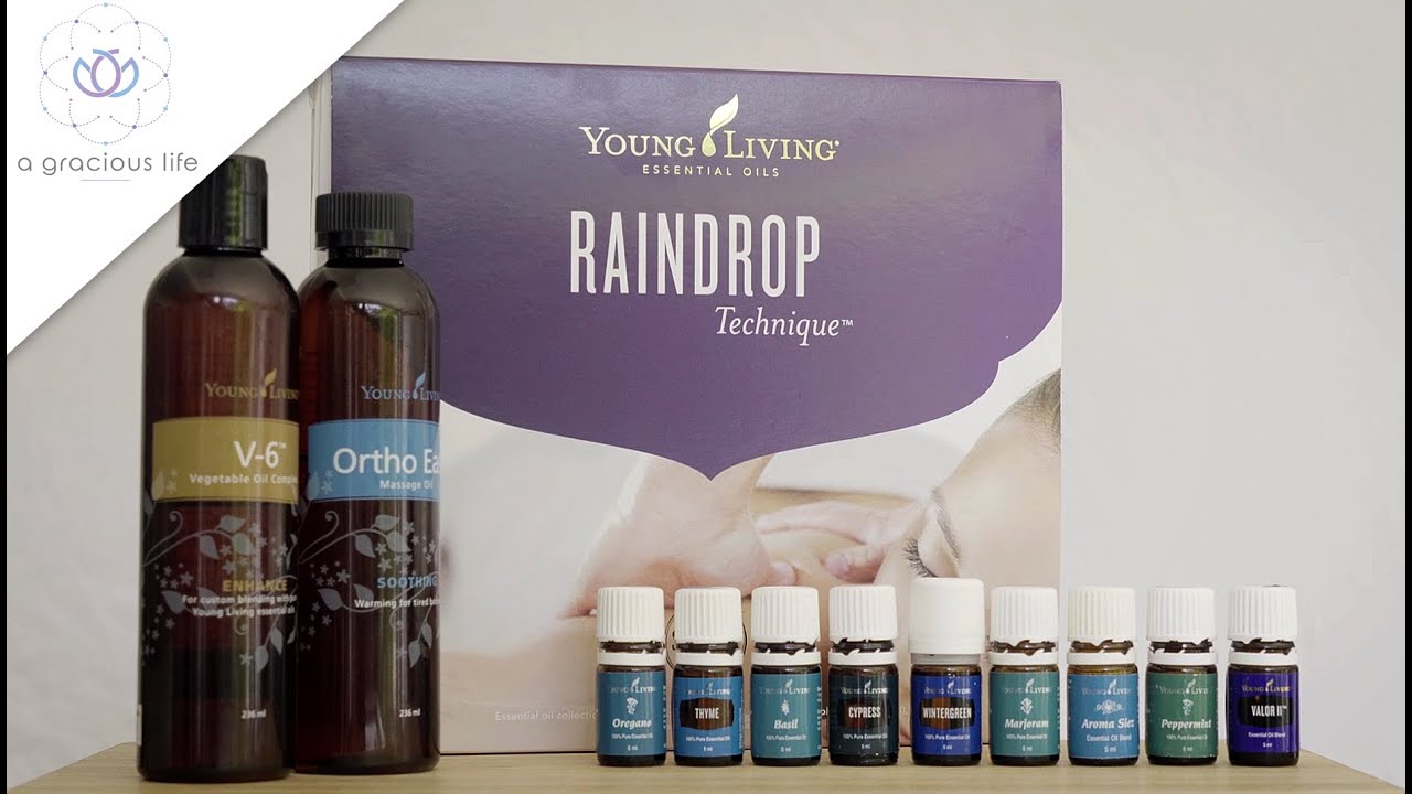A Gracious Life - Young Living's Raindrop Technique® Demo - YouTube
