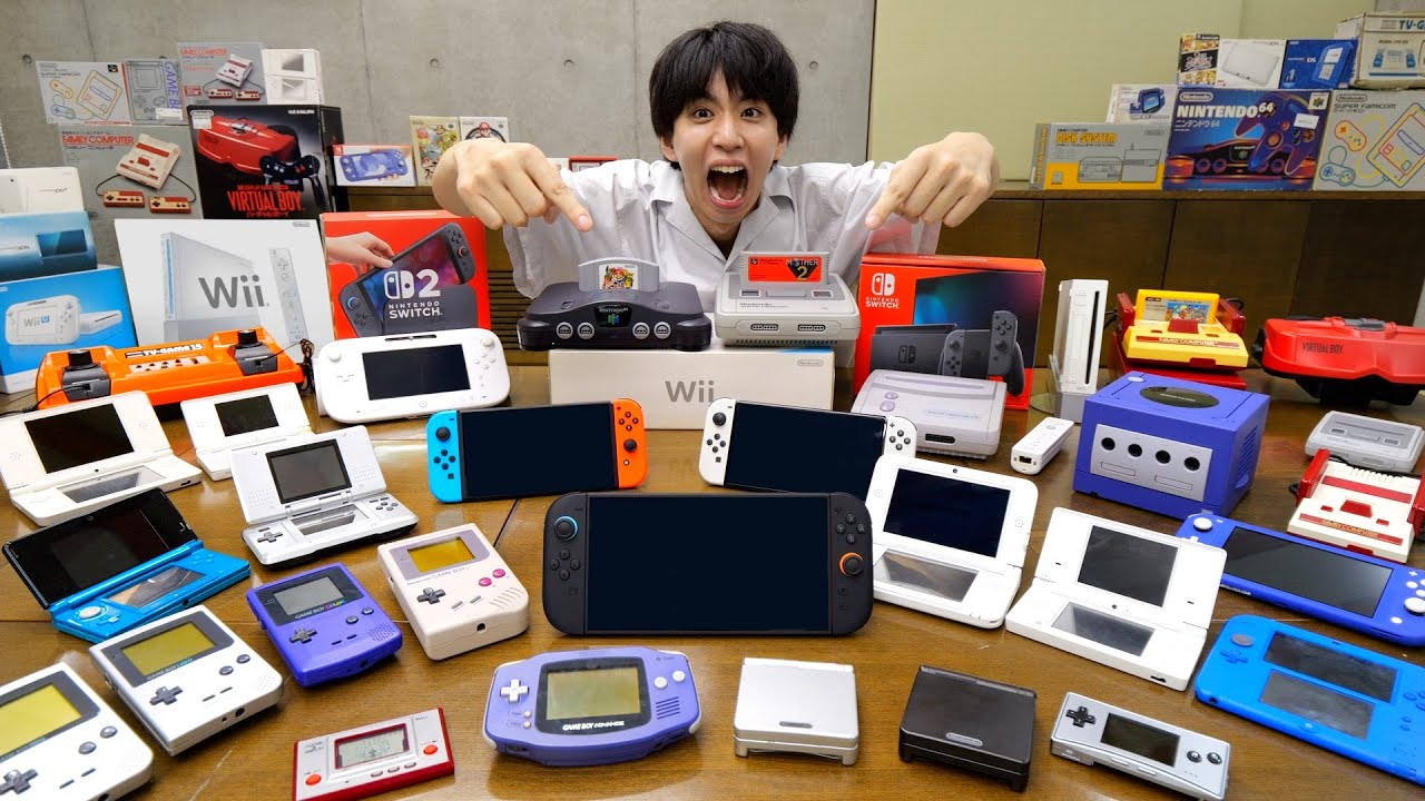 パクリ!?】Wishで買ったNintendo Switchっぽいゲーム機を紹介・分解し