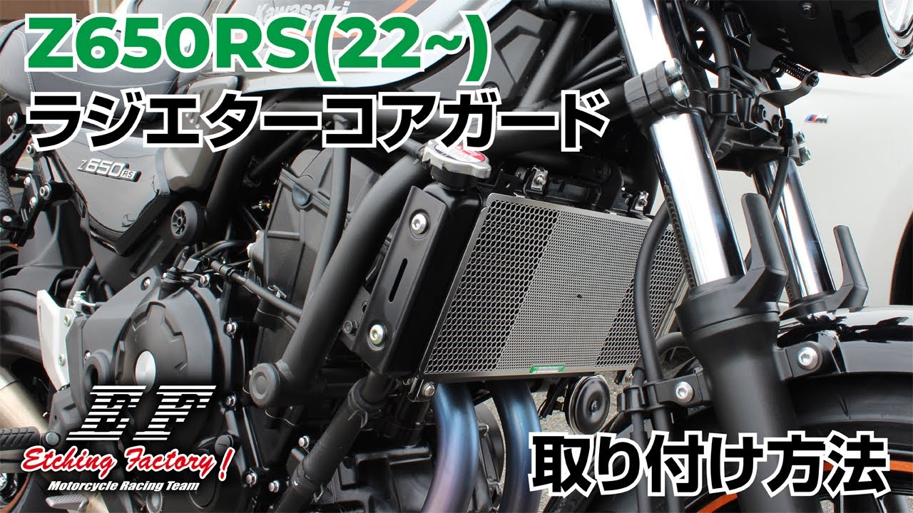 Z650RS(22~)/Z650(24~)用ラジエターコアガード