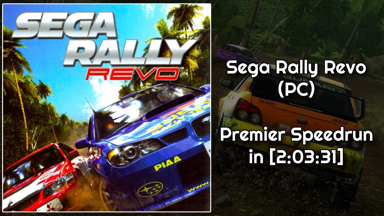 Sega Rally Revo (PC) - Premier Speedrun in [2:03:31] [Old PB