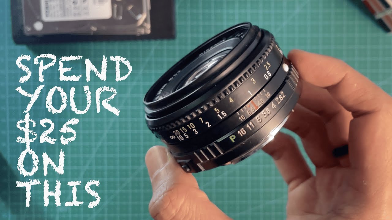 The best $25 you'll spend on a 50mm lens | Rikenon 50mm f2 - YouTube