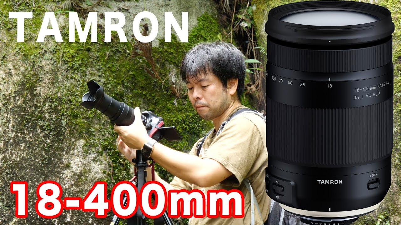 カメラ】TAMRONの高倍率ズームレンズを試してレビュー！もう汗が止まら