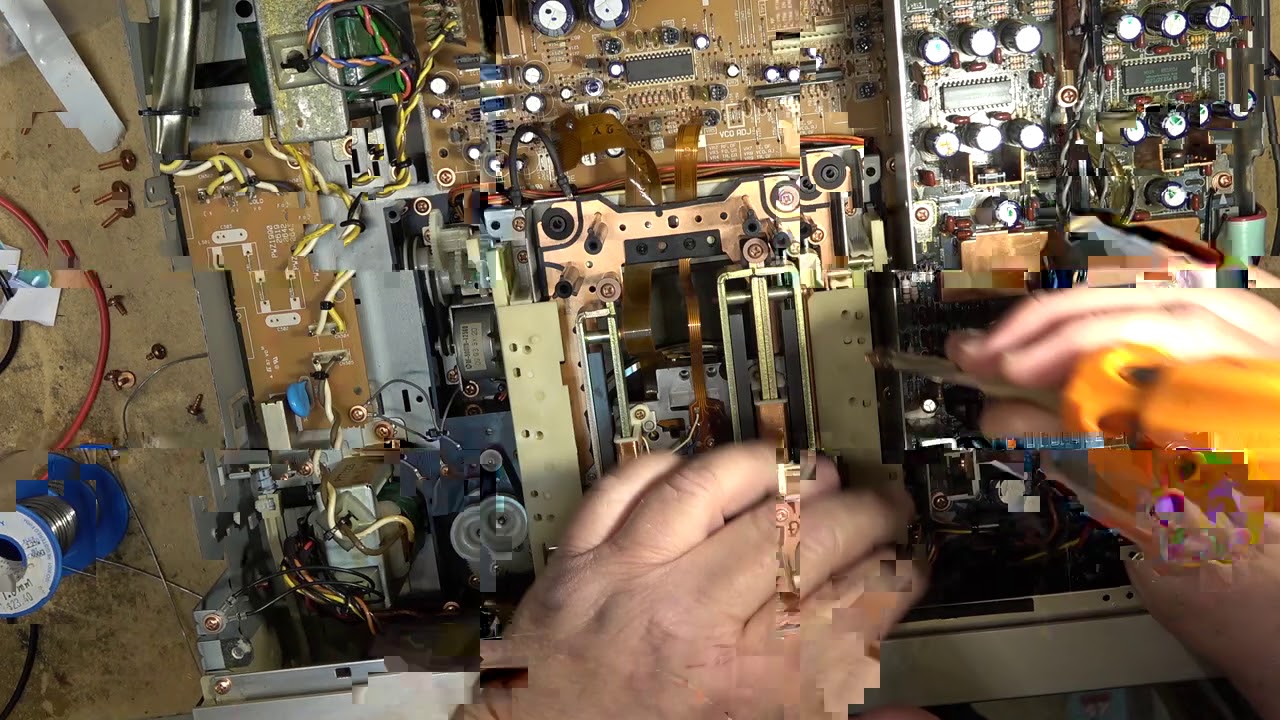 Pioneer PD-T06 Lens Fell out and disk tray opens constantly, will